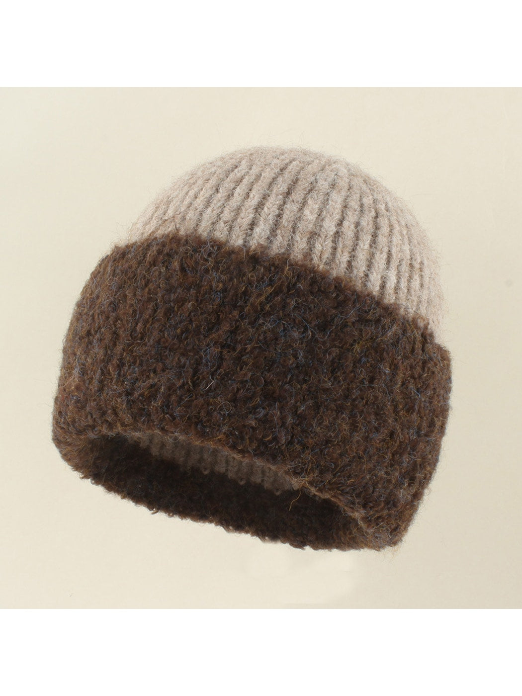 Haila - Women's High Crown Brimless Knit Beanie