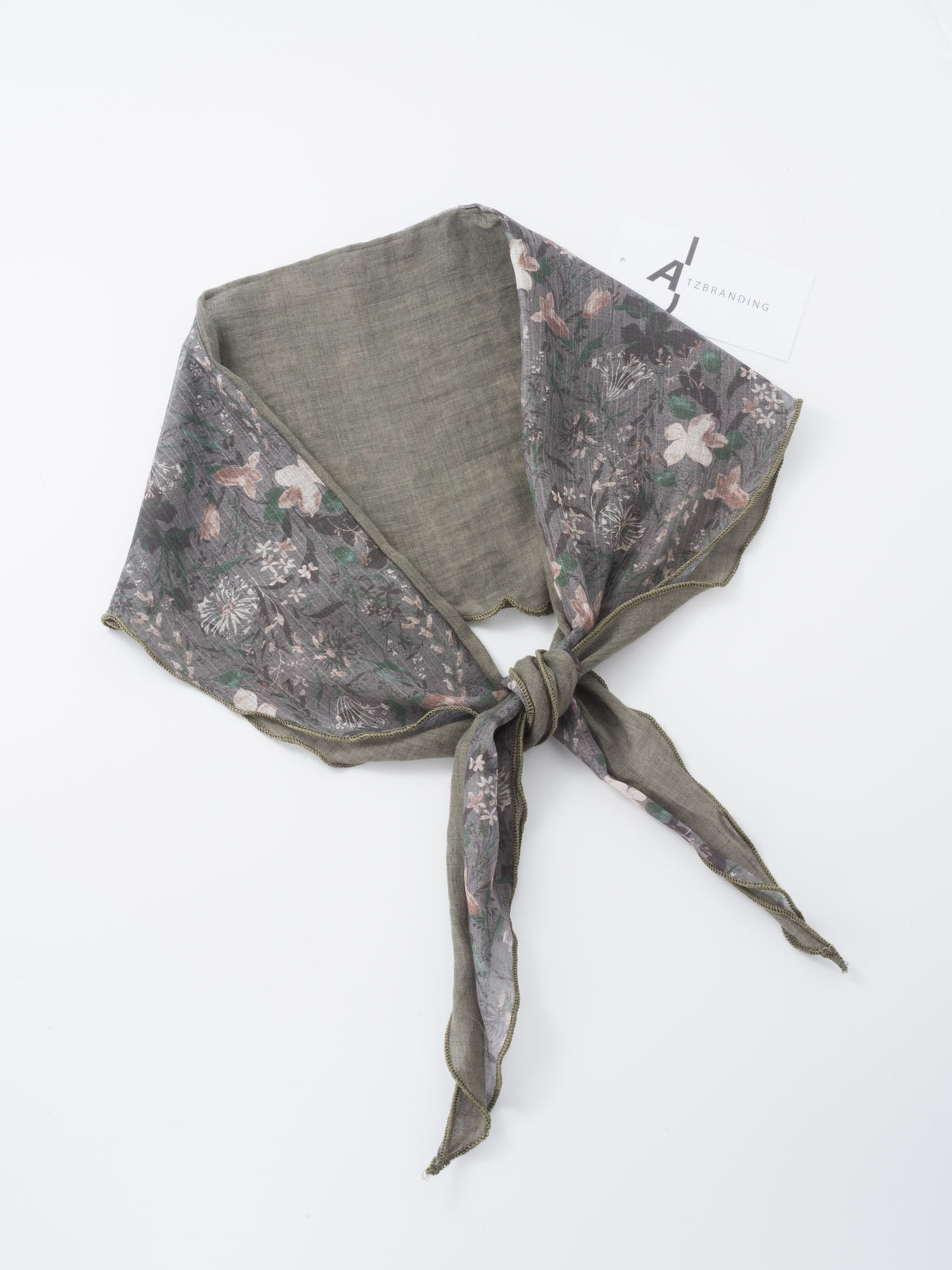Scarvii - Boho Floral Triangle Bandana Scarf