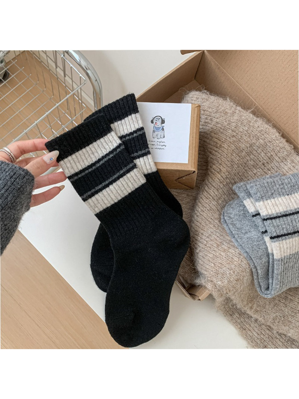 Rufia - Heritage Stripe Crew Socks product image 8