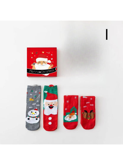 Rufia - Christmas Socks Gift Box Set - Cute & Festive