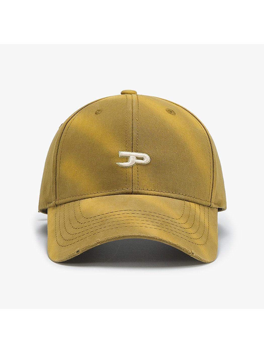 Haila - Round Crown Adjustable Curved Brim Baseball Cap