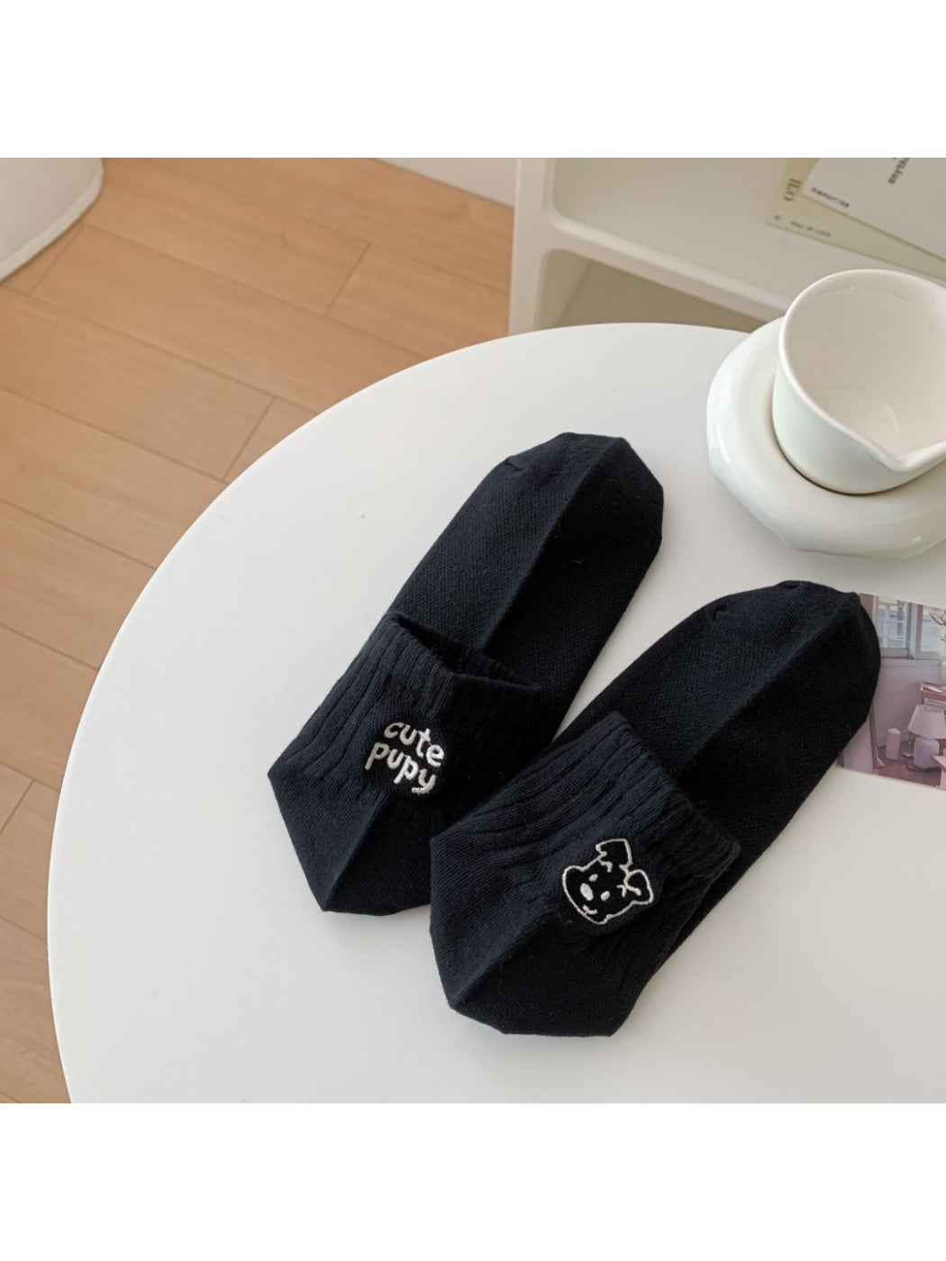 Rufia - Casual Rib Knit Ankle Socks product image 4