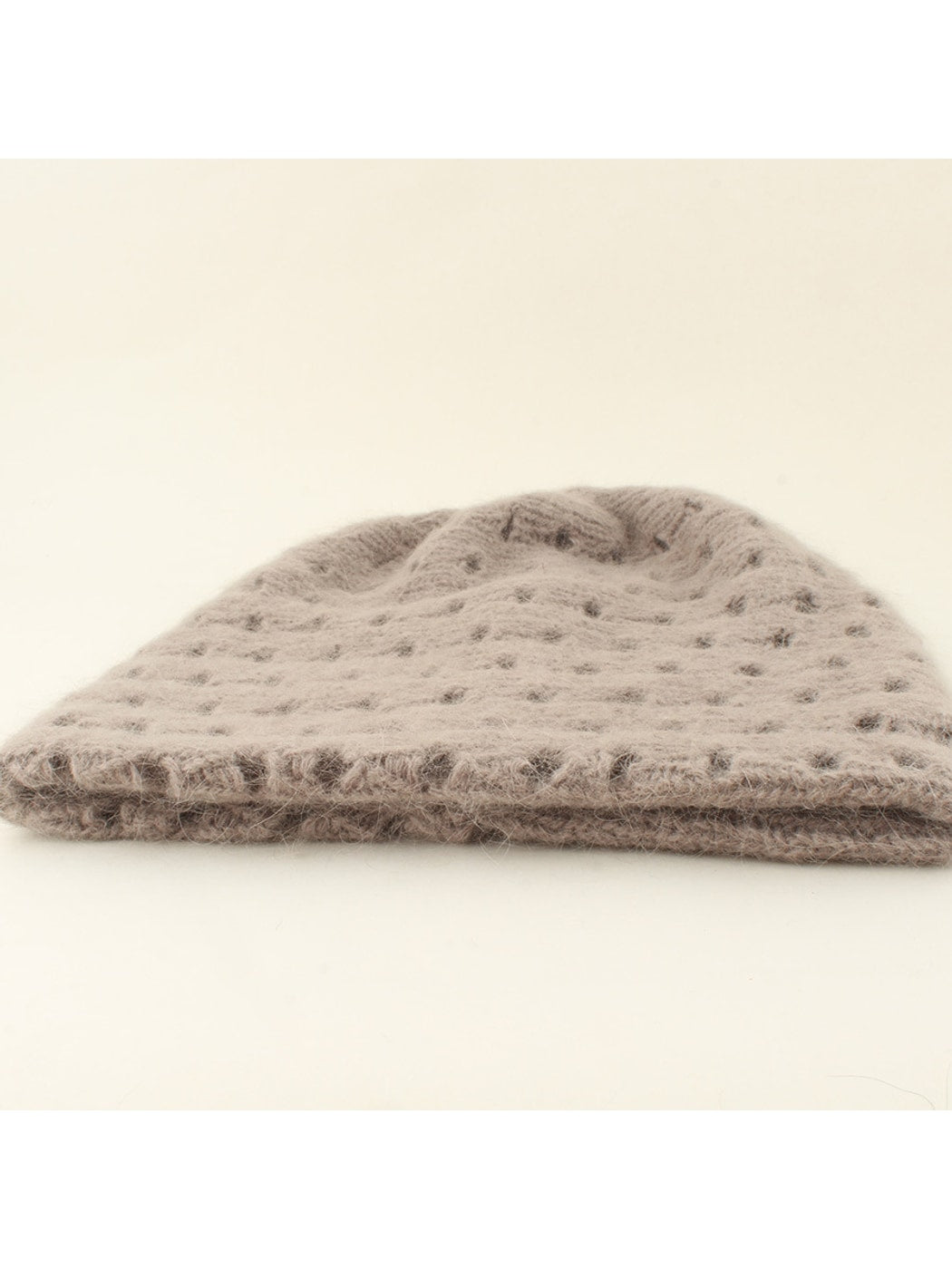 Haila - Solid Color Pull-On Knit Beanie