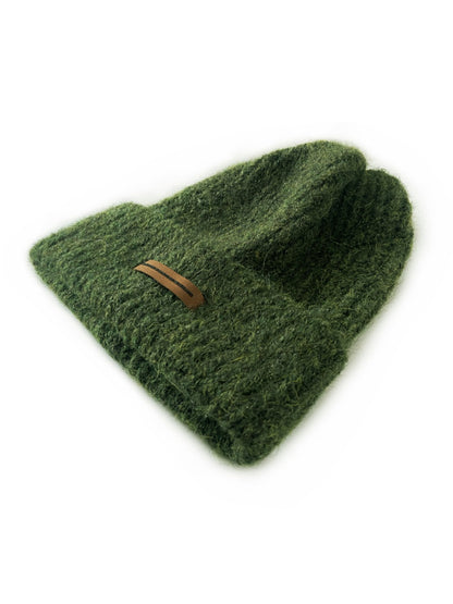 Haila - Unisex Solid Color Knitted Beanie