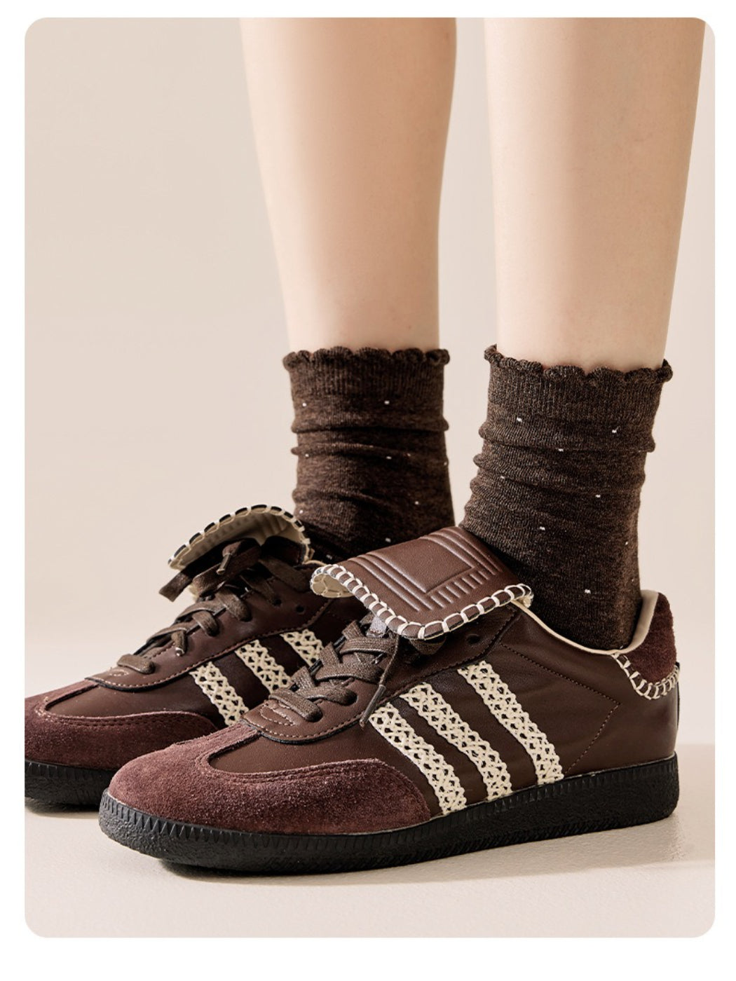 Rufia - Micro Dot Crew Socks