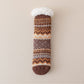 Rufia - Colorful Ethnic Pattern Towel Socks