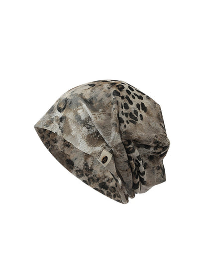 Haila - Paisley Print Slouchy Hat