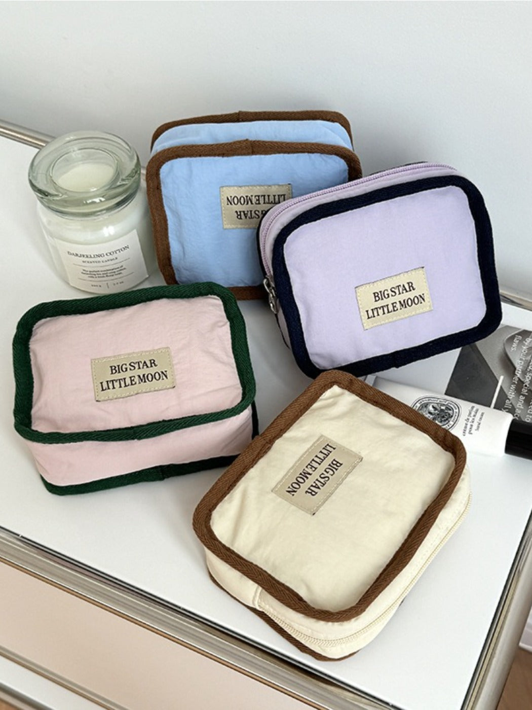 Cosbai – Two-Size Cosmetic Bag Pouch