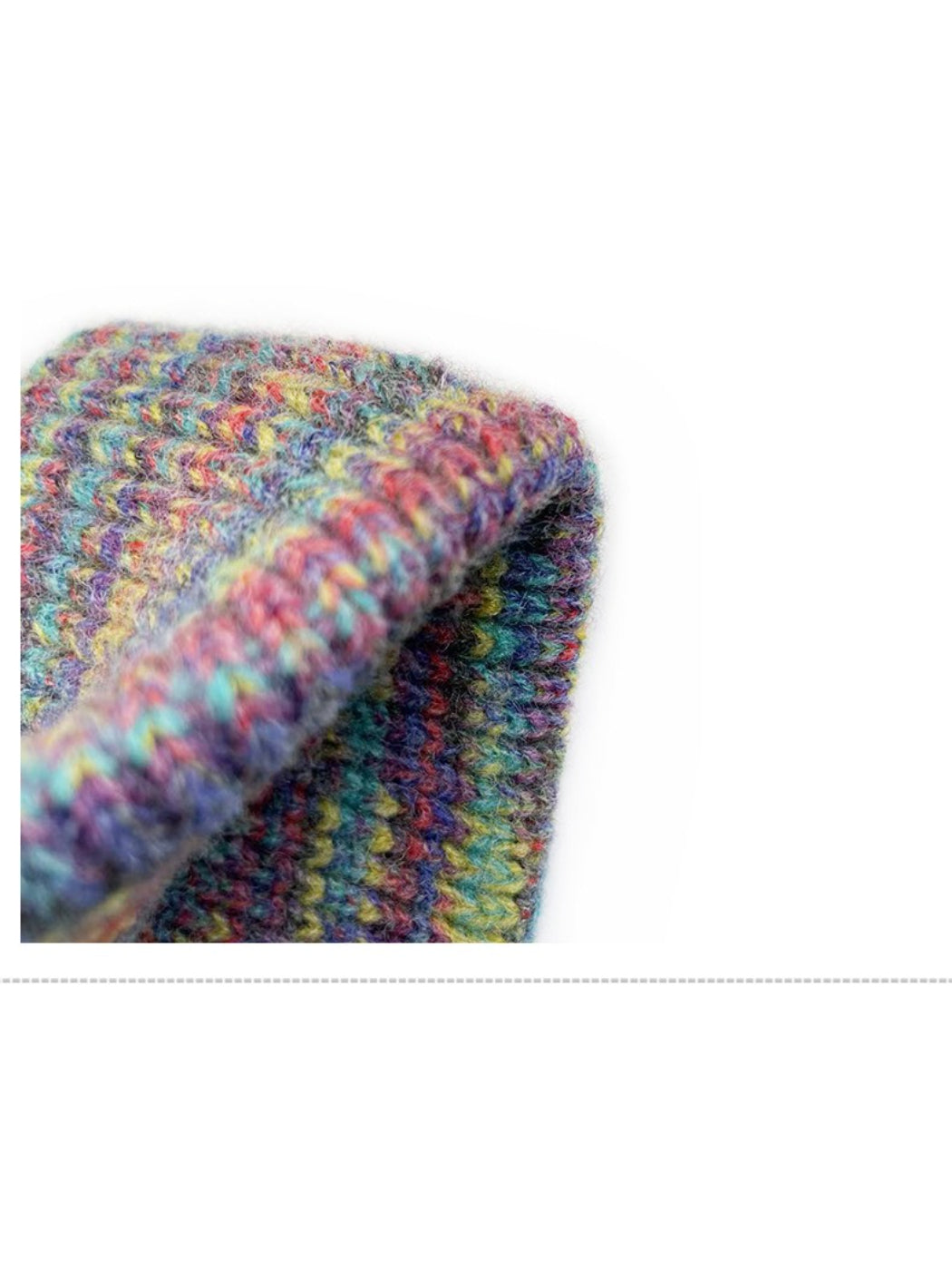 Haila - Soft Marled Foldover Knit Beanie