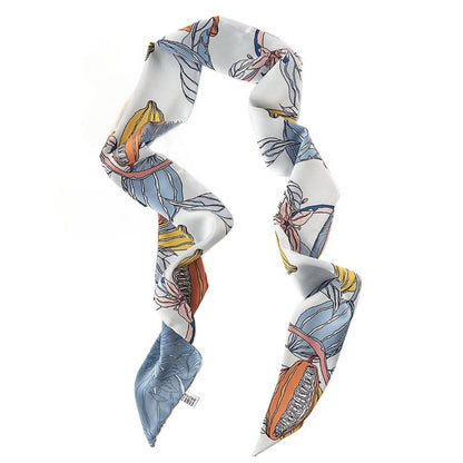 Scarvii - Colorful Print Neck Scarf - British & Classic