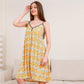 Yojams - Golden Pomegranate Print Sleep Dress Loungewear