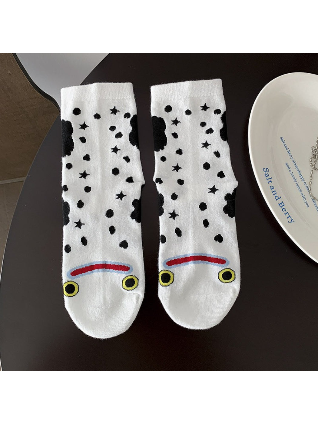 Rufia - Playful Clownfish Pattern Crew Socks product image 4