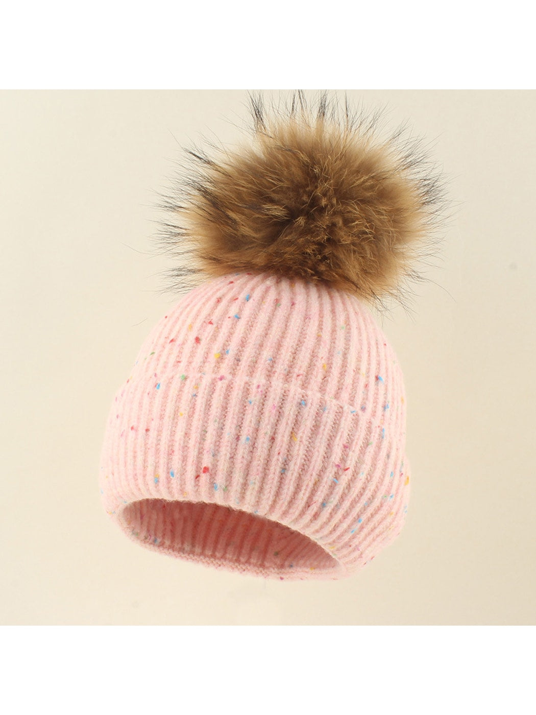 Haila - Simple Round Top Outdoor Knit Beanie