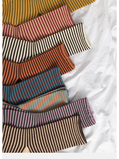 Rufia - Classic Multi Stripe Crew Socks