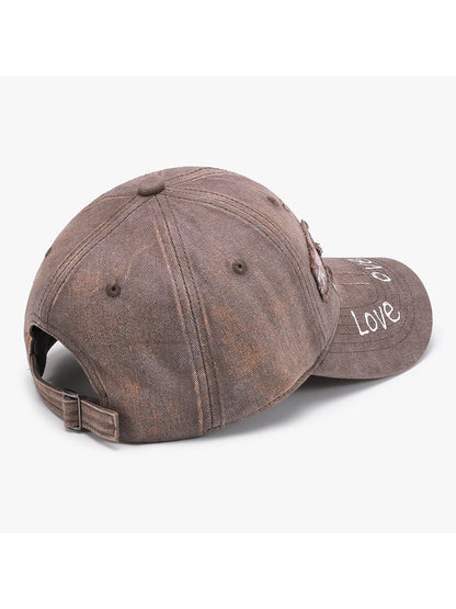 Haila - Foldable Casual Outdoor Curved Brim Baseball Cap