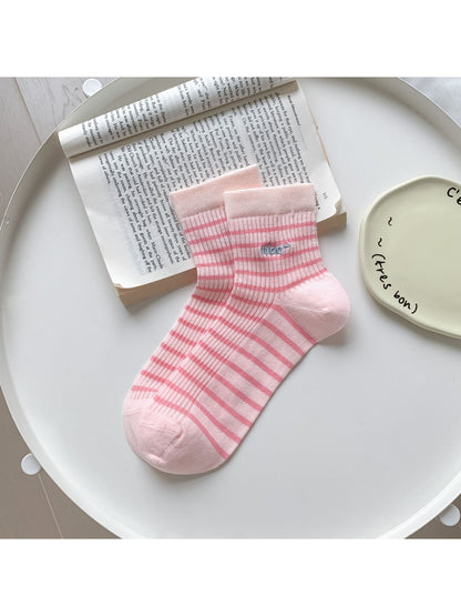 Rufia - Pastel Stripe Crew Socks product image 8