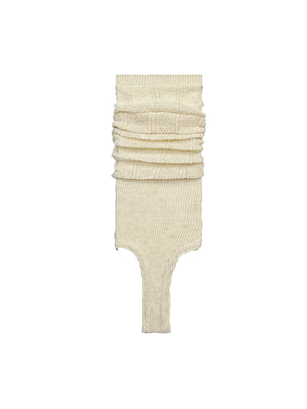 Cozyra - Hollow-Out Solid Knit Women's Leg Warmers