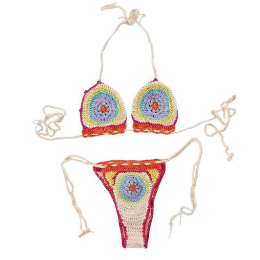 Secy - Two-Piece Crochet Bikini - Boho style