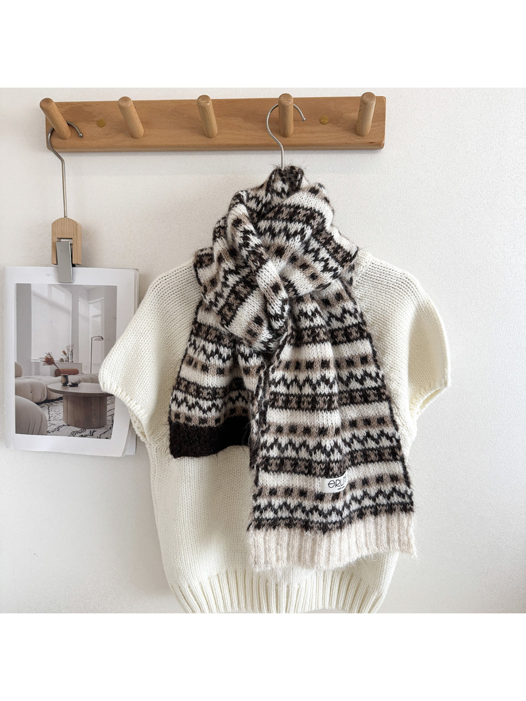 Scarvii - Cozy Fair Isle Winter Scarf