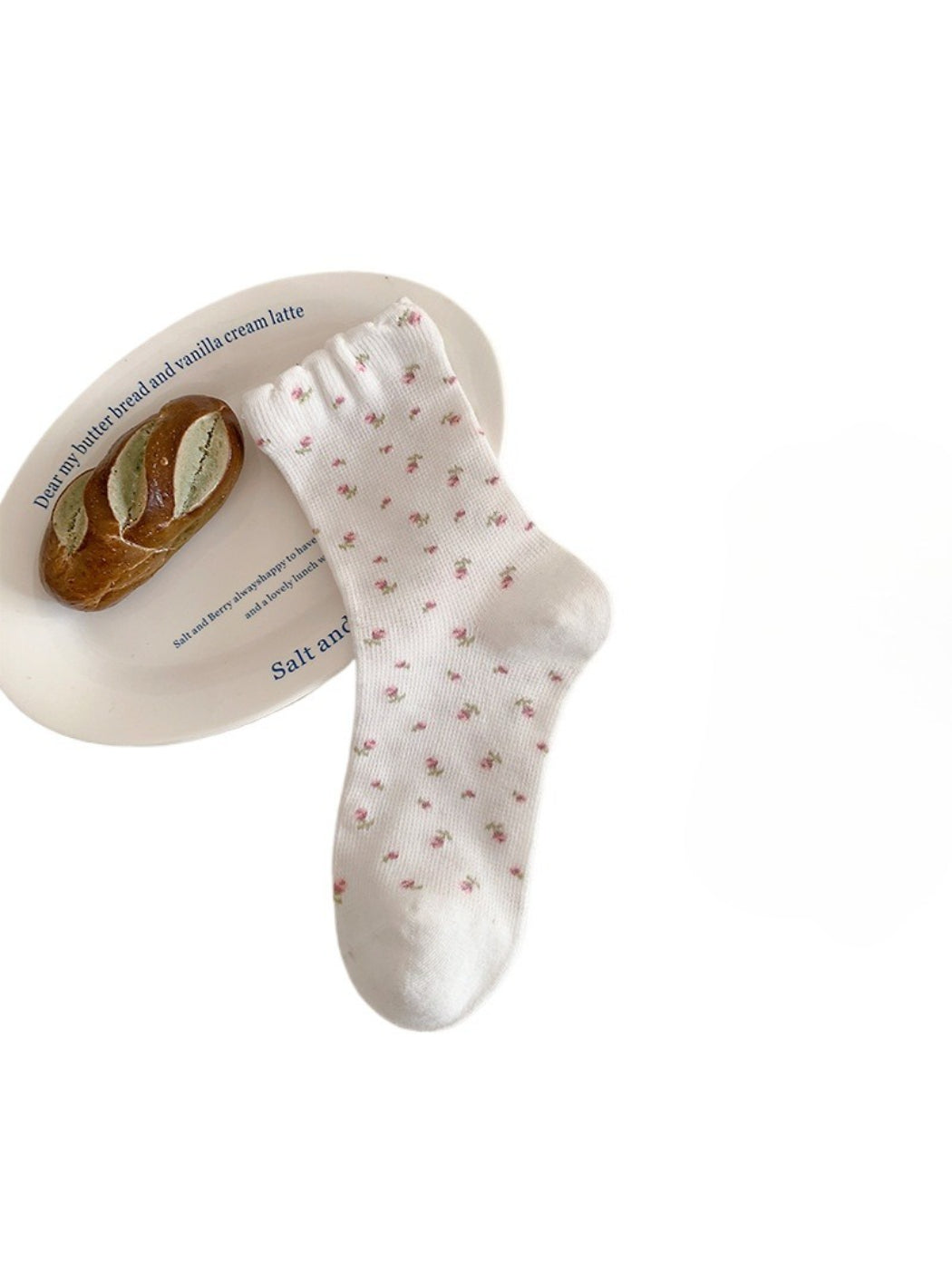 Rufia - Mini Floral Ruffle Crew Socks product image 5
