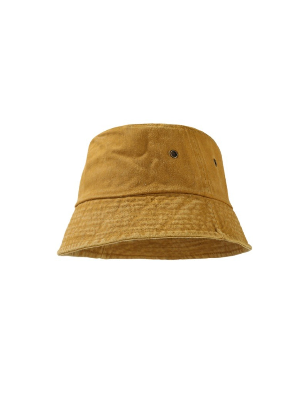 Model wearing Haila Everyday Washed Bucket Hat outdoors