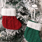 Xris - Knitted Christmas Stockings - Festive Home Décor Ornaments