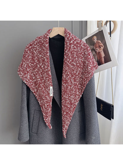 Scarvii - Modern Marled Triangle Wrap