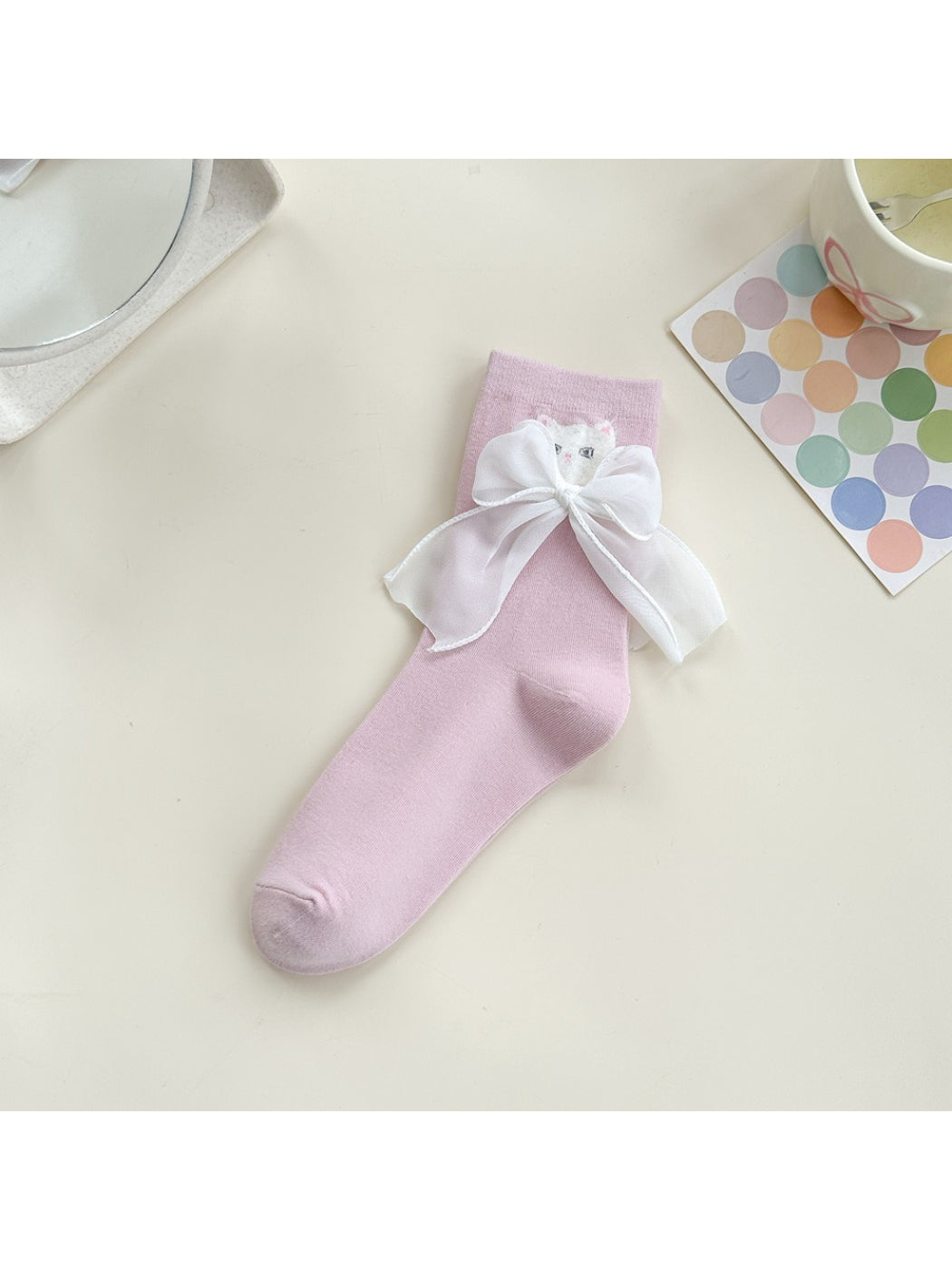 Rufia - Little Cat Bow Crew Socks product image 3