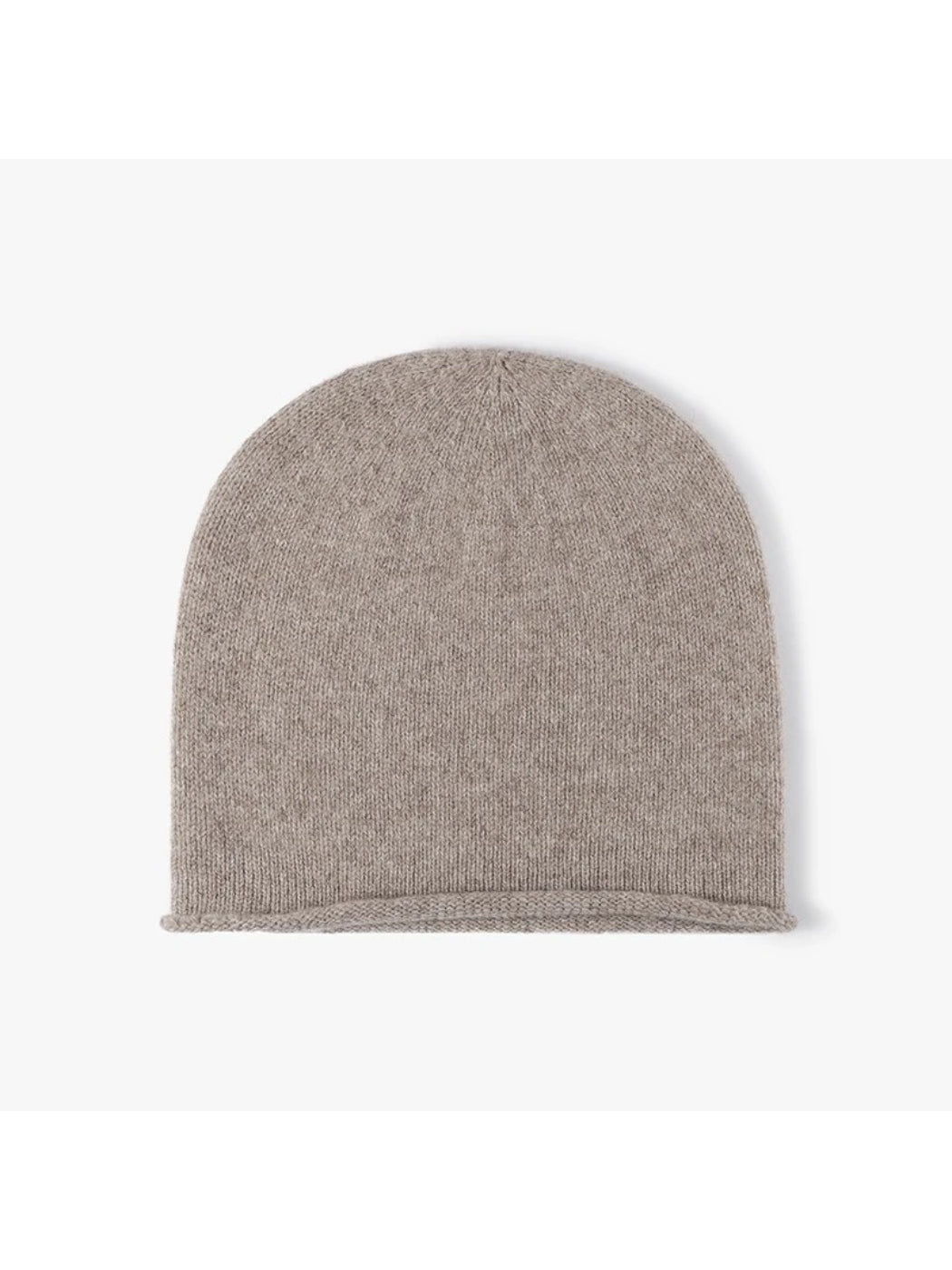 Haila - Relaxed Rolled-Edge Slouch Knit Beanie