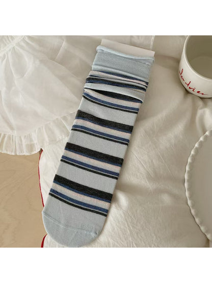 Rufia - Retro Stripe Daily Crew Socks product image 4