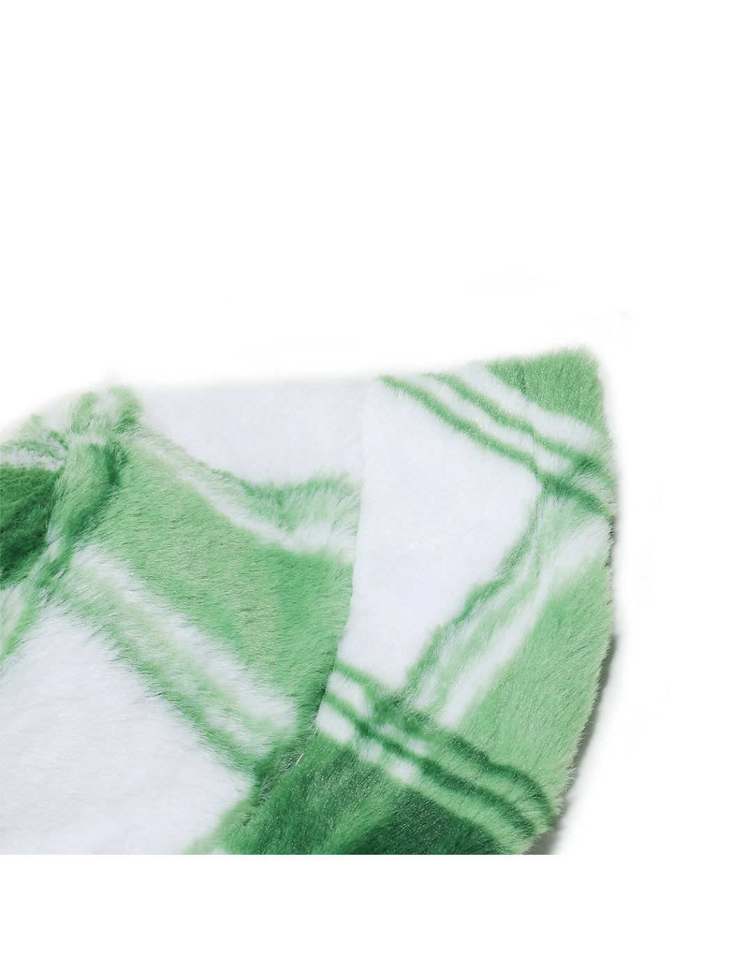 Haila Plaid Fuzzy Bucket Hat