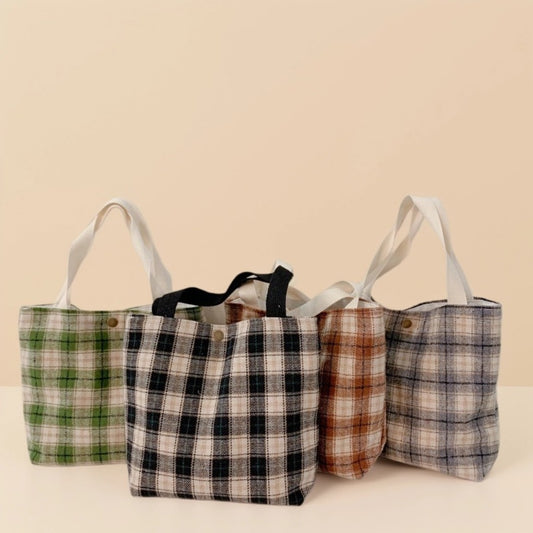 Small Classic Checkered Handbag