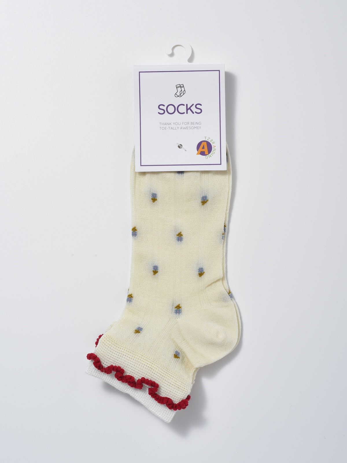 Rufia - Mini Flower Ribbed Ankle Socks product image 6