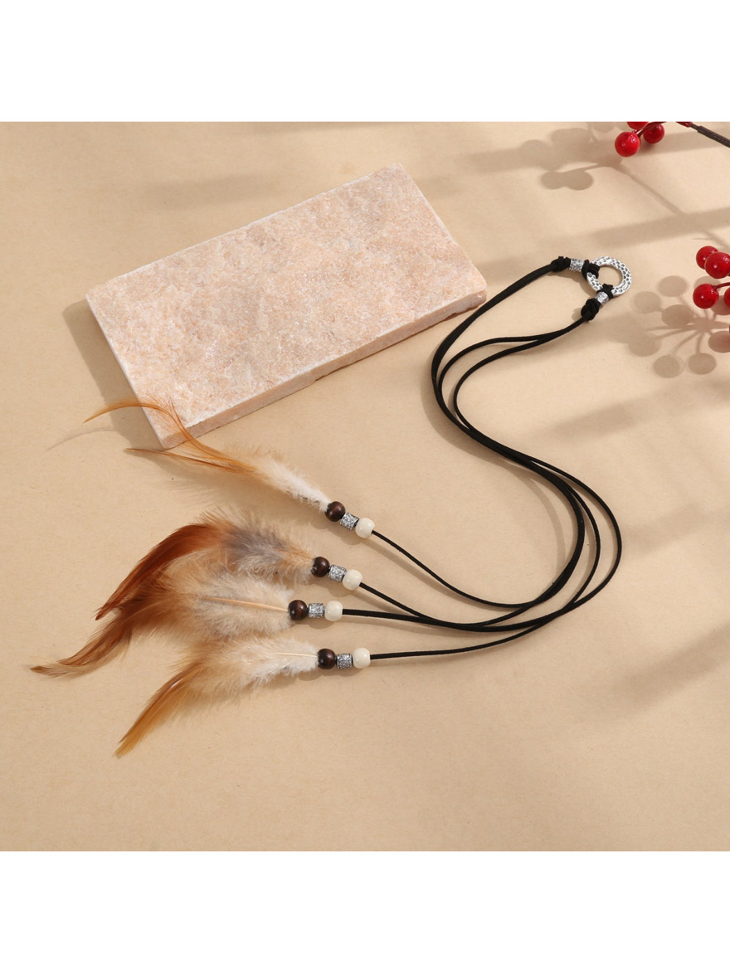 Hairish - Boho Feather Hair Headband