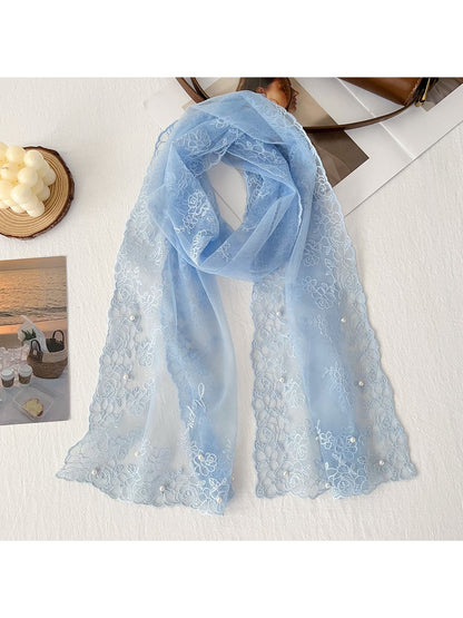 Scarvii - Sweet Style Lace Layering Long Scarf
