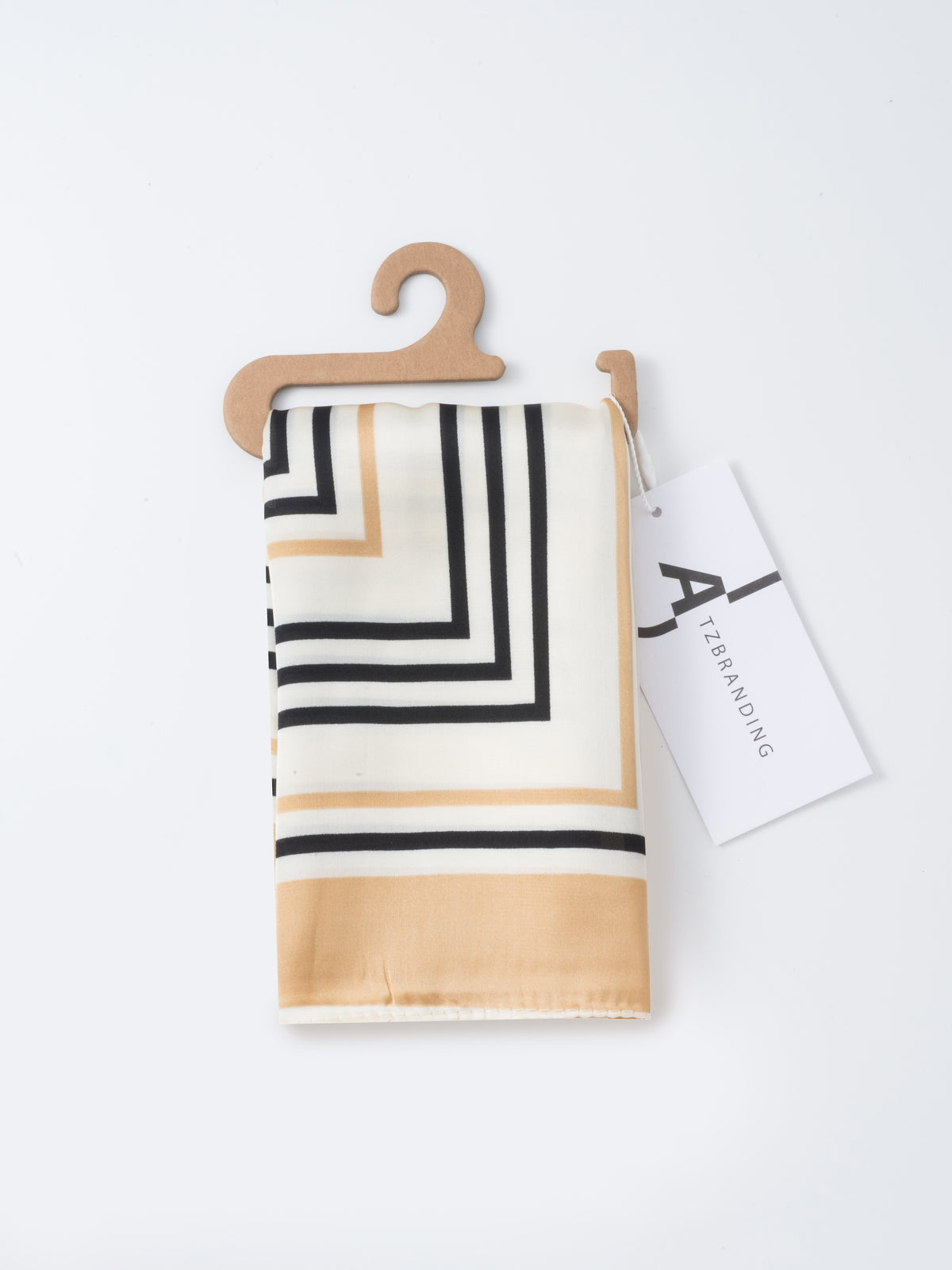 Scarvii - Striped Square Scarf