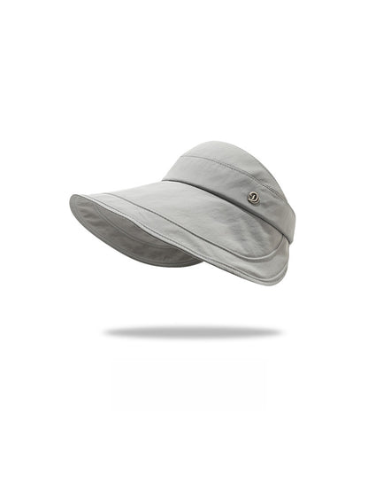 Haila - Adjustable Wide Brim Women's Visor Cap