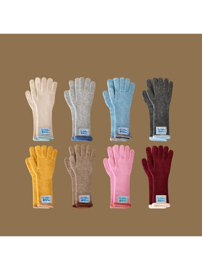 Gloving - Classic Solid Knit Winter Gloves