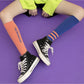 Rufia - Retro Stripe Knee-High Socks