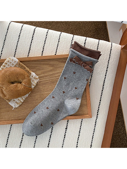 Rufia - Patterned Crew Socks