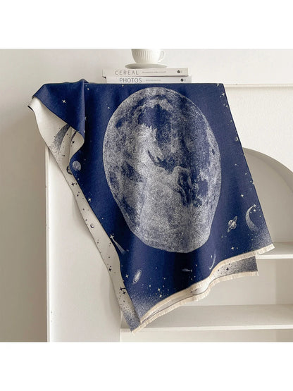 Scarvii - Fringed Celestial Scarf
