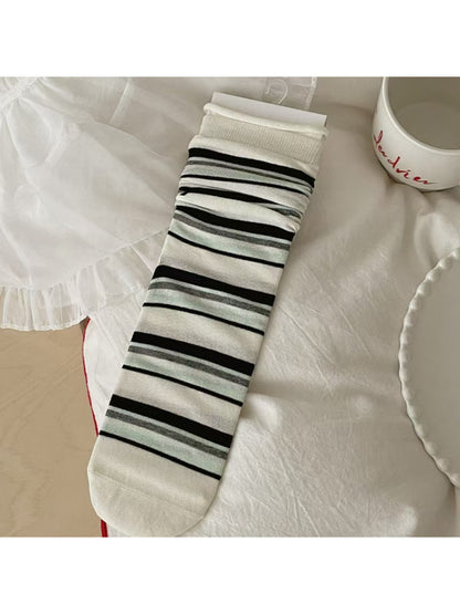 Rufia - Retro Stripe Daily Crew Socks product image 3