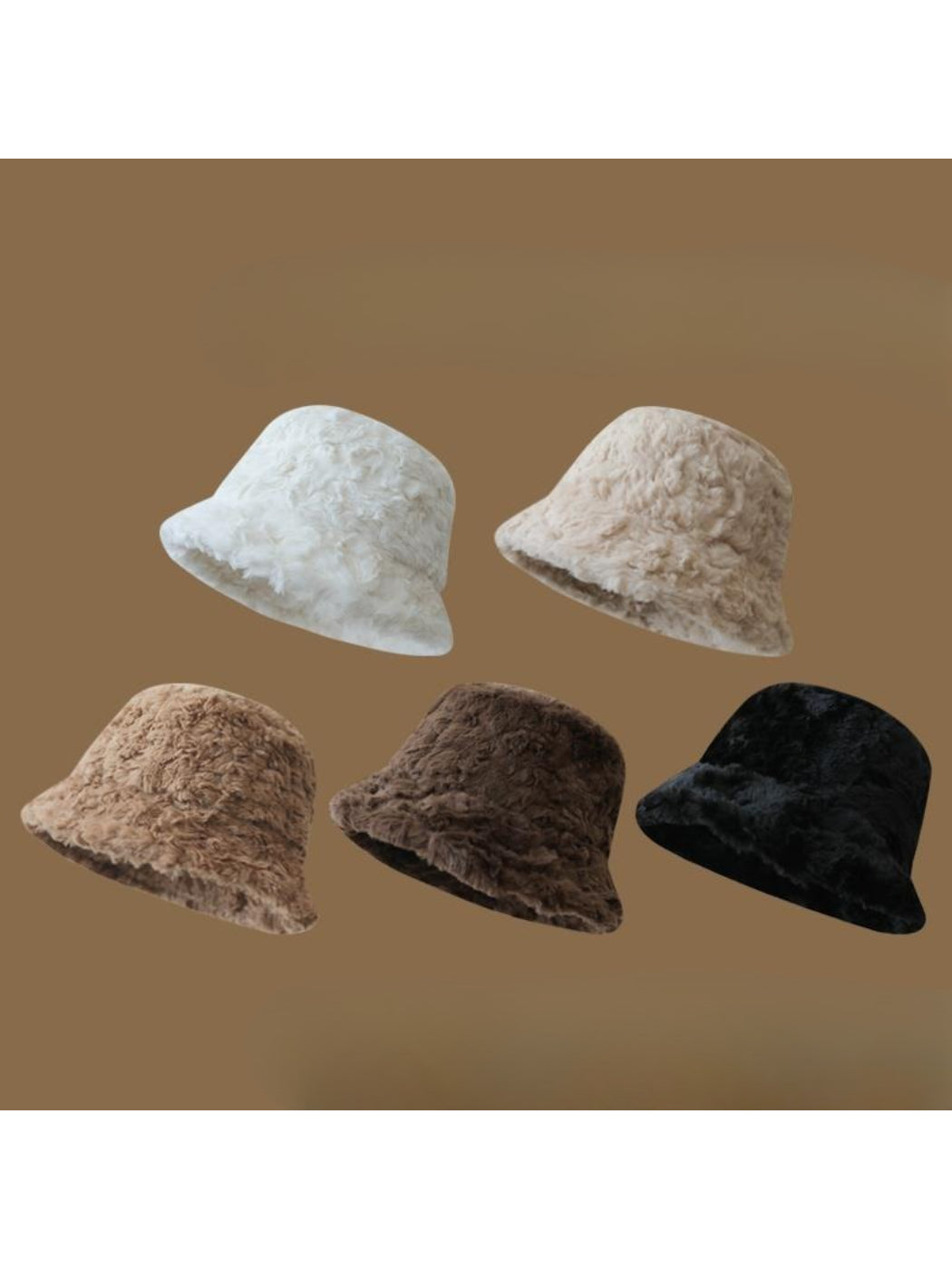 Haila - Soft Fuzzy Winter Bucket Hat