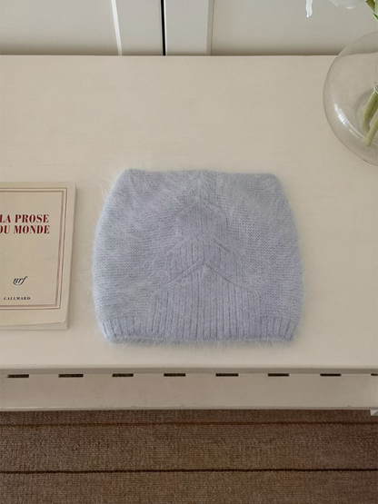Haila - Cat Ear Fuzzy Knit Beanie
