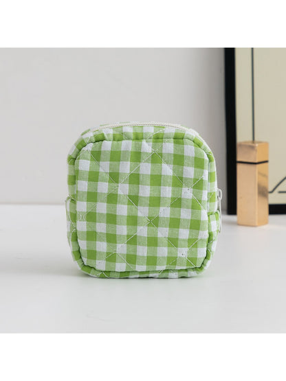 Cosbai - Portable Quilted Zipper Storage Bag