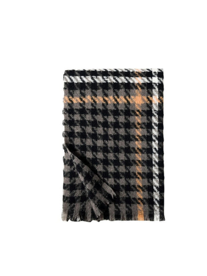 Scarvii - Oversized Houndstooth Winter Scarf