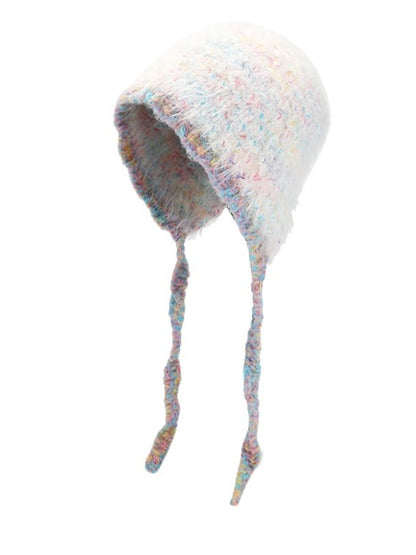 Haila – Fuzzy Earflap Winter Knitted Beanie