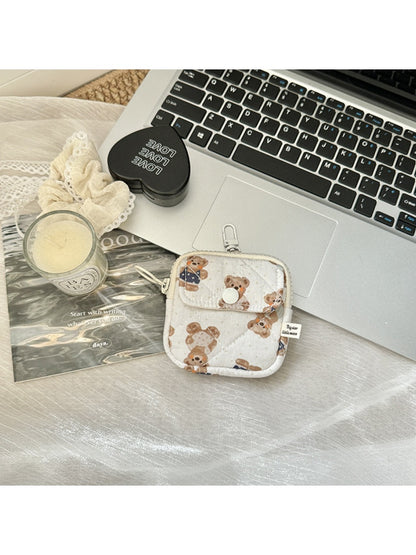 Cosbai Floral Print Mini Storage Pouch product photo 11