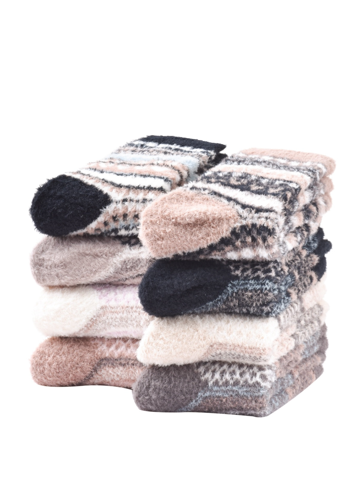 Rufia - Cozy Fleece Thick Mid-Calf Socks