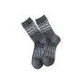 Rufia - Double-knit Mid-calf Socks with Bohemian-style